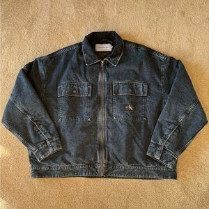 Calvin Klein boxy denim jacket